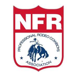 Logo of the Professional Rodeo Cowboys Association (PRCA).